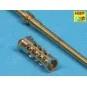 Barrel for M2 Browning '50 in (12, &mm), 1/35 - Aber Models 35 L-080