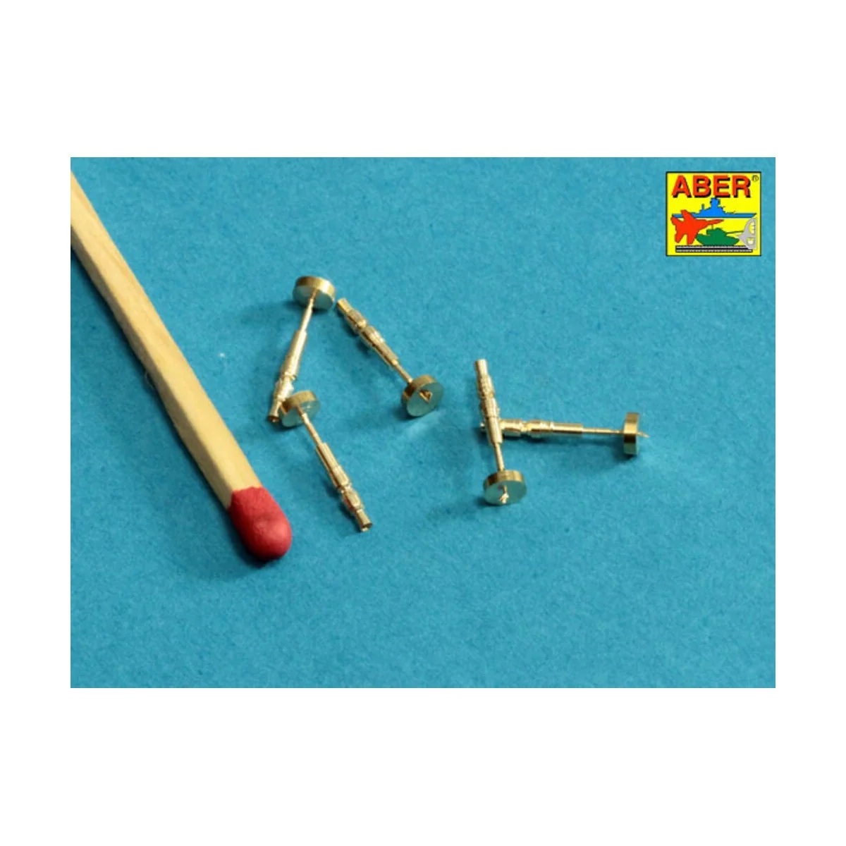 Tank MG 34 tips barrels x 5, 1/35 - Aber Models 35 L-083