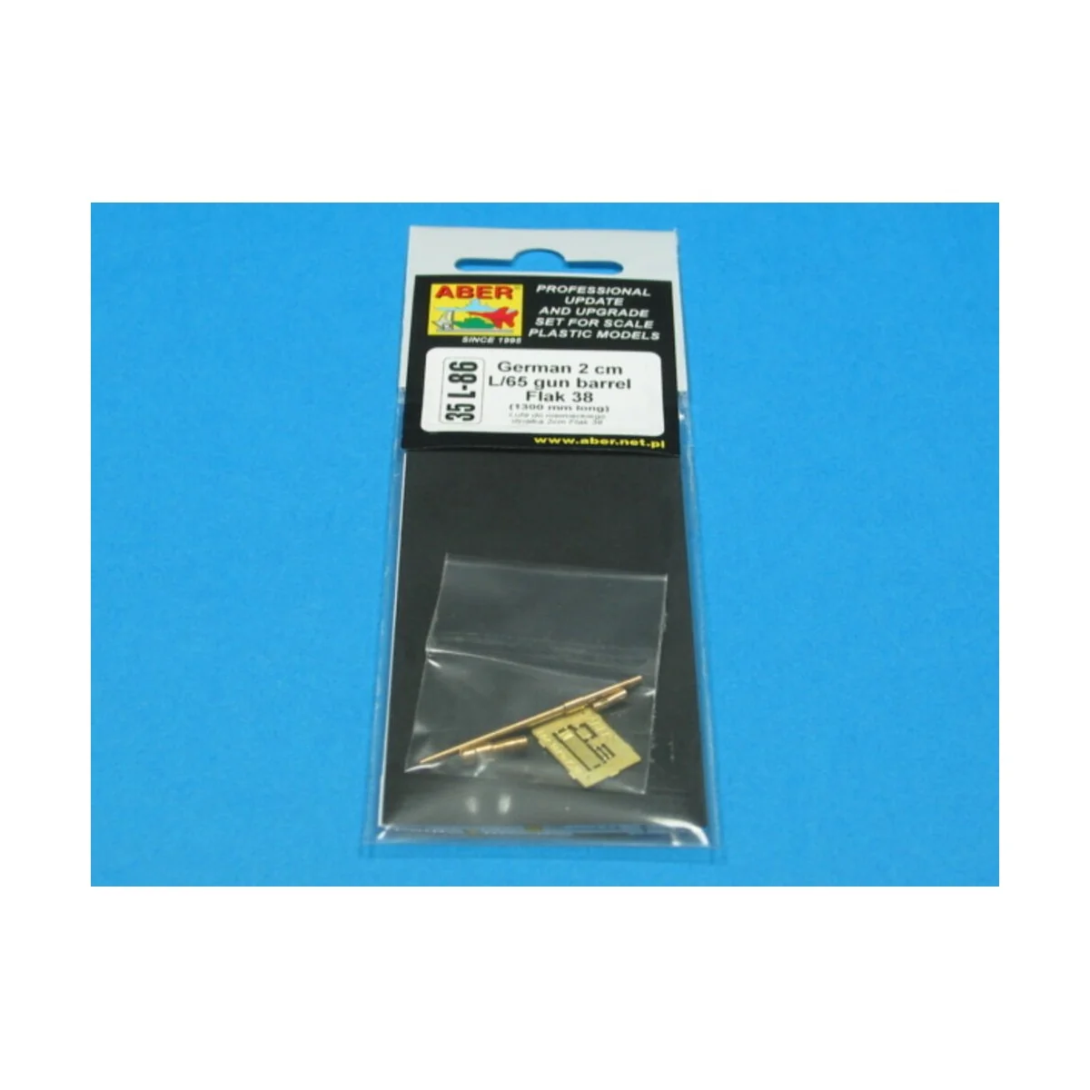 2cm barrel for Flak 38, 1/35 - Aber Models 35 L-086