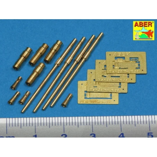 Flakvierling 38 barrel set, 1/35 - Aber Models 35 L-087