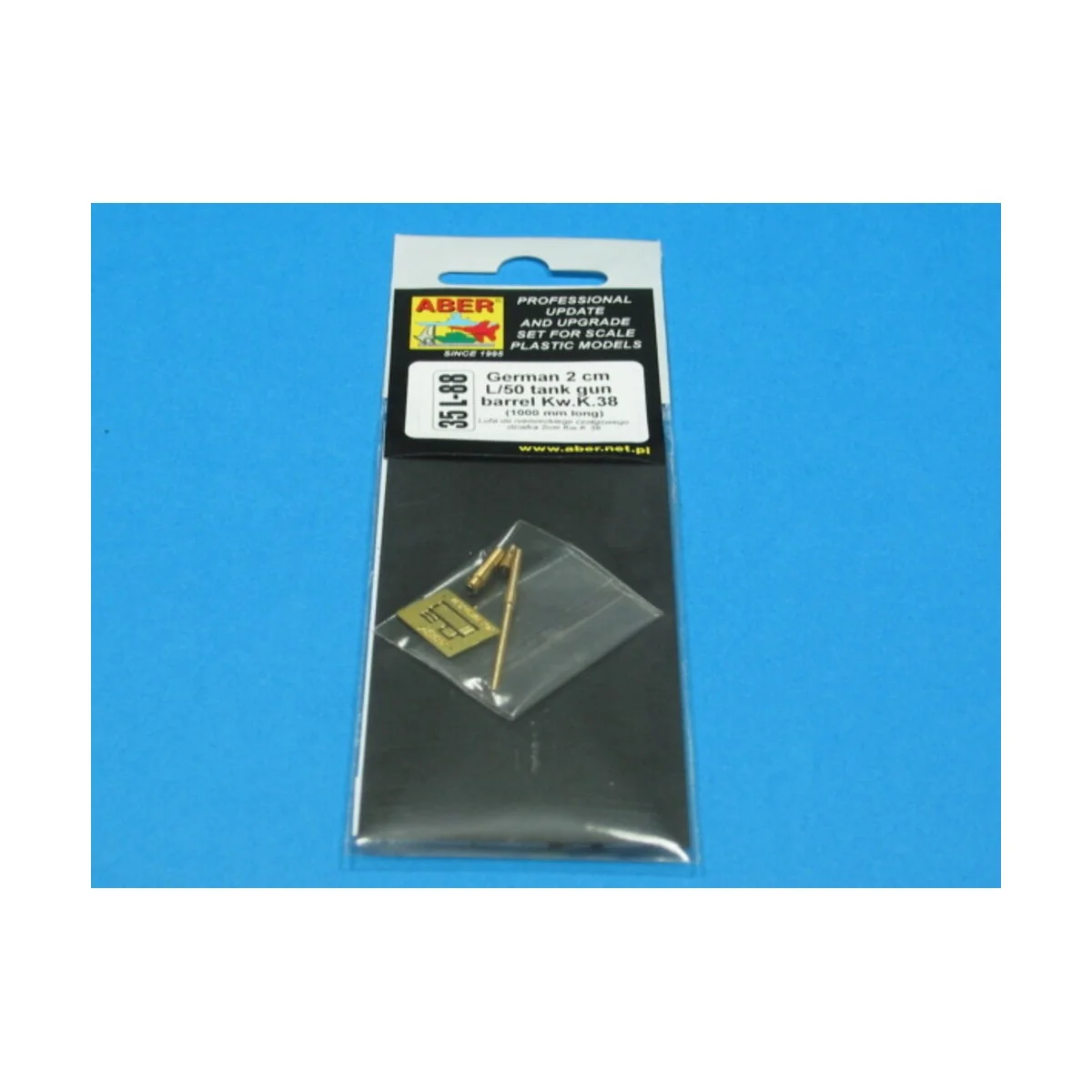 2cm barrel for KwK 38, 1/35 - Aber Models 35 L-088