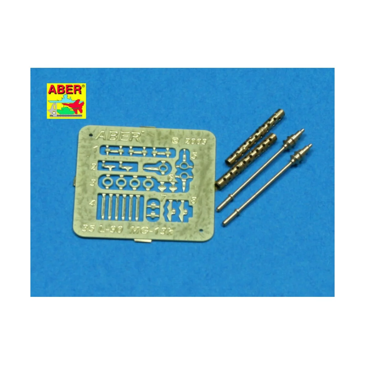 Set of barrels for MG 13k, 1/35 - Aber Models 35 L-090