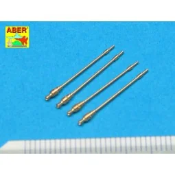 4 barrels for MG42 without jacket, 1/35 - Aber Models 35 L-092 2