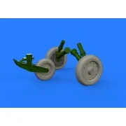 F-8 Crusader wheels for Eduard/Hasegawa, 1/48 - Eduard Accessories ...