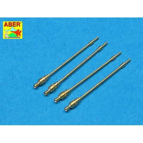 4 barrels for MG42 without jacket, 1/35 - Aber Models 35 L-092