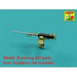 EARLY Barrel for M2 Browning '50 in (12, &mm), 1/35 - Aber Models 3... 2