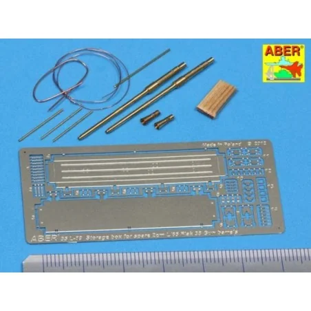 Flak 38 barrels with storage box, 1/35 - Aber Models 35 L-089