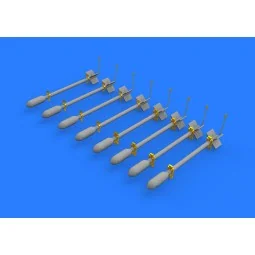 British Rocket Projectiles RP-3 60lb SAP, 1/48 - Eduard Accessories...