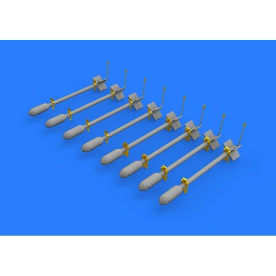 British Rocket Projectiles RP-3 60lb SAP, 1/48 - Eduard Accessories...