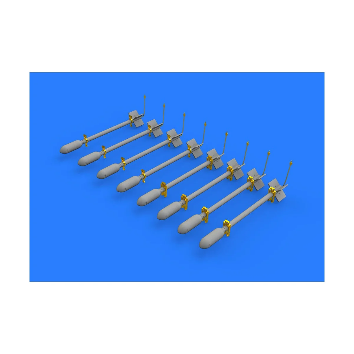 British Rocket Projectiles RP-3 60lb SAP, 1/48 - Eduard Accessories...