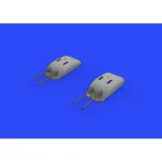 Fw 190A-5/U12 gun pods for Eduard, 1/48 - Eduard Accessories 648398