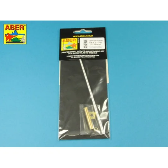 88 mm E-75 Barrel, 1/35 - Aber Models 35 L-095N