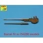 Barrel for 40mm Bofors Anti Aircraft Gun, 1/35 - Aber Models 35 L-093