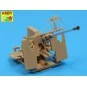Barrel for 40mm Bofors Anti Aircraft Gun, 1/35 - Aber Models 35 L-093