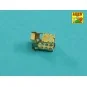 EARLY Barrel for M2 Browning '50 in (12, &mm), 1/35 - Aber Models 3...