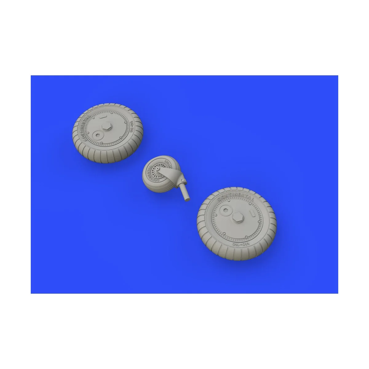 Bf 109G-6 wheels for Tamiya, 1/48 - Eduard Accessories 648400
