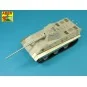 Germ.88 mm Kw.K. 43 L/71 E-50 Barrel (two part), 1/35 - Aber Models...