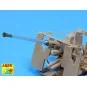 Barrel for 40mm Bofors Anti Aircraft Gun, 1/35 - Aber Models 35 L-093