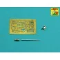 EARLY Barrel for M2 Browning '50 in (12, &mm), 1/35 - Aber Models 3...