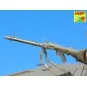 Set of 2 barrels for German tank machine gun MG 34 with Panzermante...