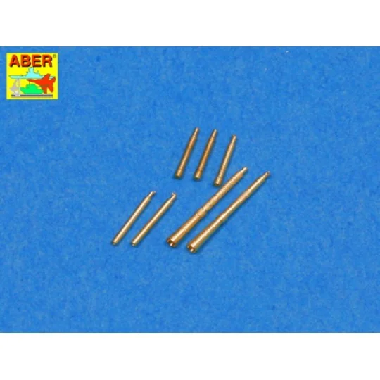 7 barrels tips for Degtijarew DT, 1/35 - Aber Models 35 L-099