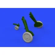 Bf 109G-6 wheels for Tamiya, 1/48 - Eduard Accessories 648400