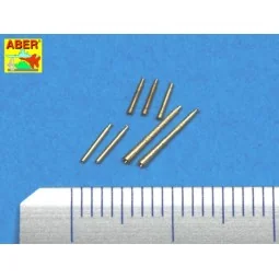 7 barrels tips for Degtijarew DT, 1/35 - Aber Models 35 L-099 2