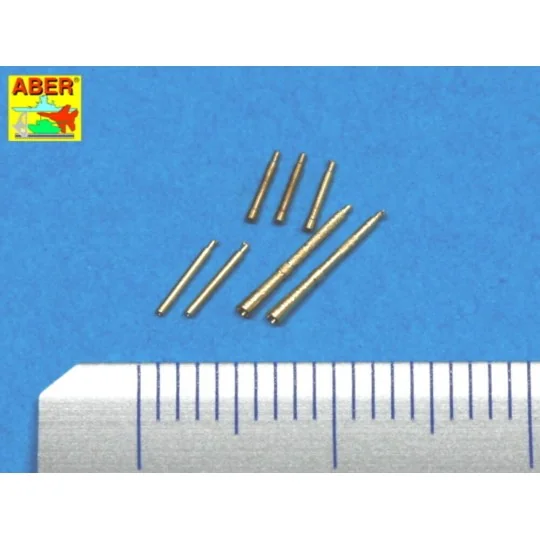 7 barrels tips for Degtijarew DT, 1/35 - Aber Models 35 L-099