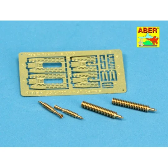 2 barrels for ZB 37, 1/35 - Aber Models 35 L-101