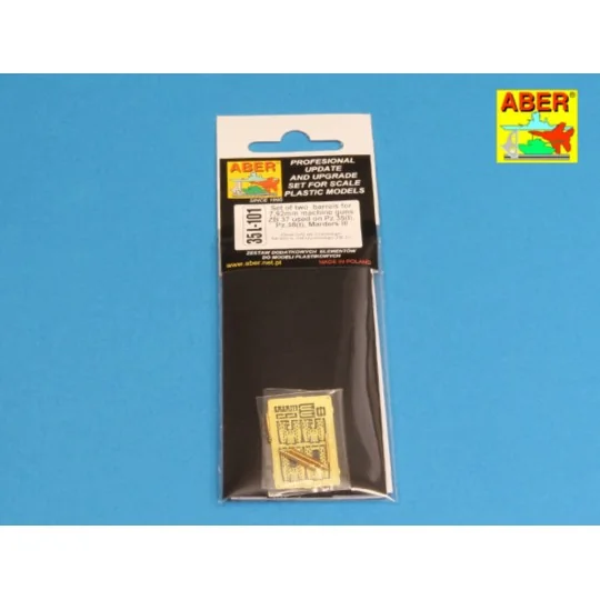 2 barrels for ZB 37, 1/35 - Aber Models 35 L-101