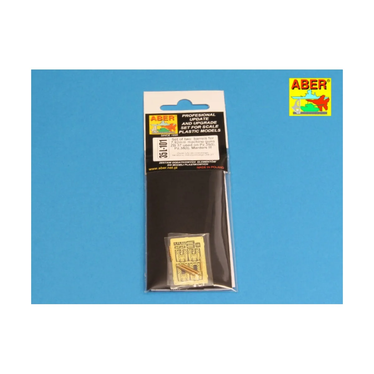 2 barrels for ZB 37, 1/35 - Aber Models 35 L-101