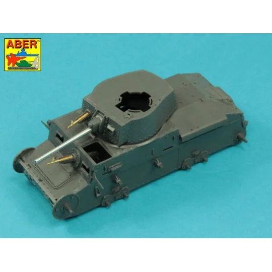 2 barrels for ZB 37, 1/35 - Aber Models 35 L-101