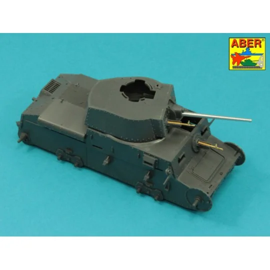 2 barrels for ZB 37, 1/35 - Aber Models 35 L-101