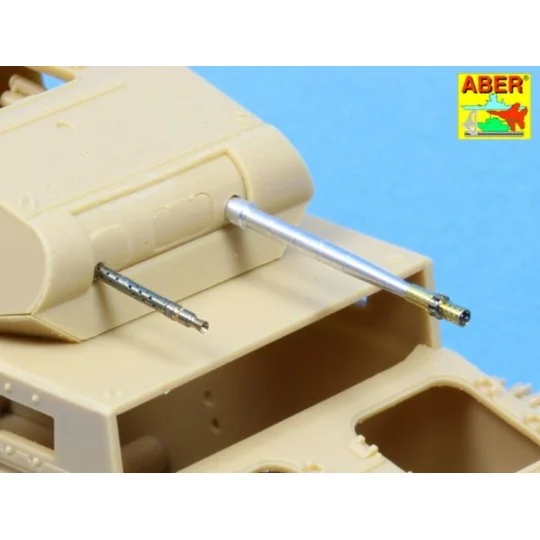Barrels KwK.30 & MG 34, 1/35 - Aber Models 35 L-106N