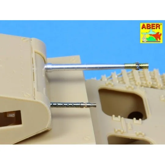 Barrels KwK.30 & MG 34, 1/35 - Aber Models 35 L-106N