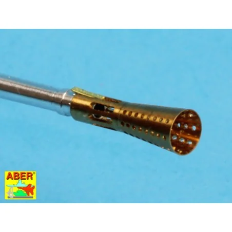 German 3, 7cm Flak 42 Barrel, 1/35 - Aber Models 35 L-107