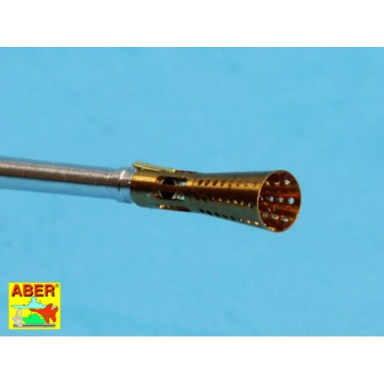 German 3, 7cm Flak 42 Barrel, 1/35 - Aber Models 35 L-107