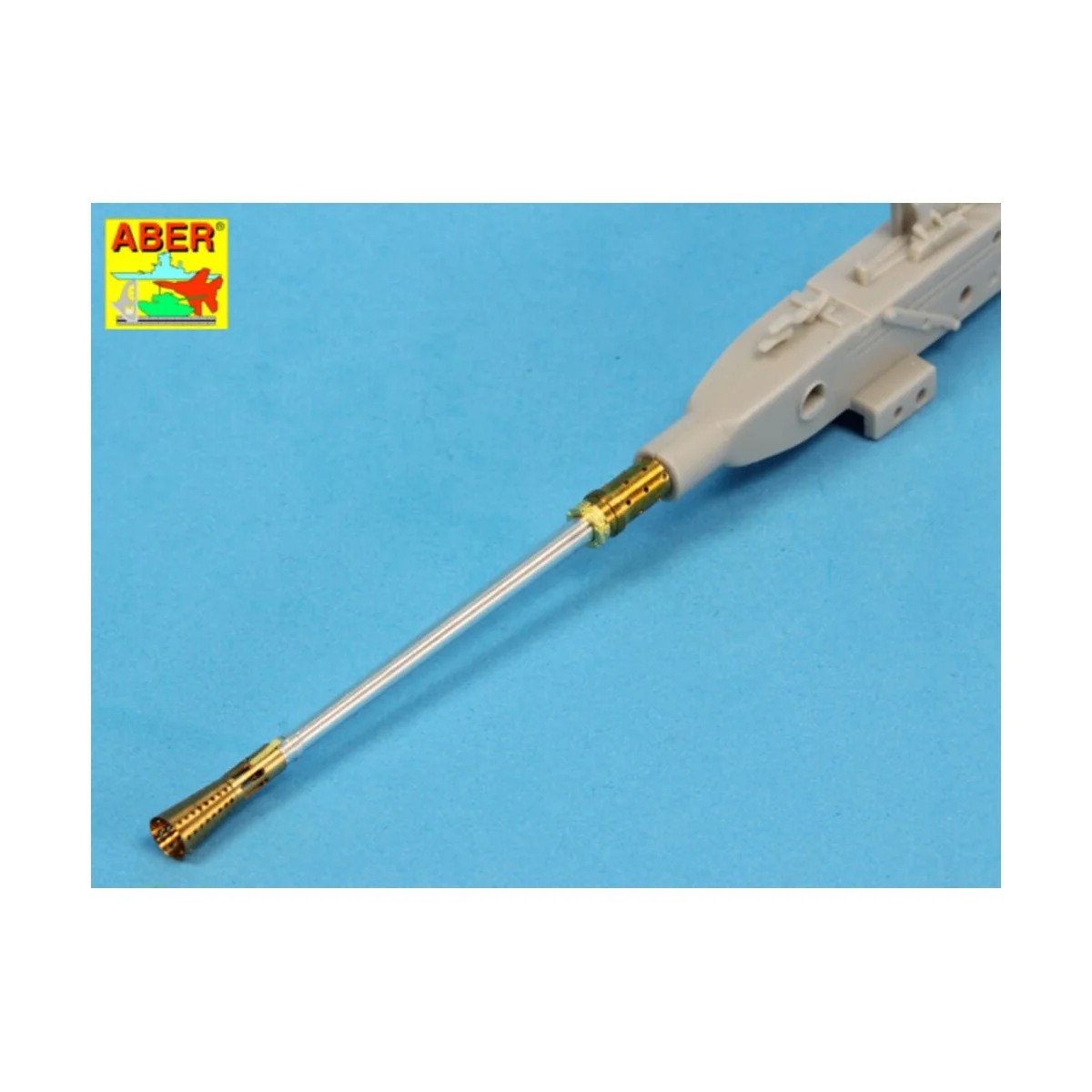 German 3, 7cm Flak 42 Barrel, 1/35 - Aber Models 35 L-107