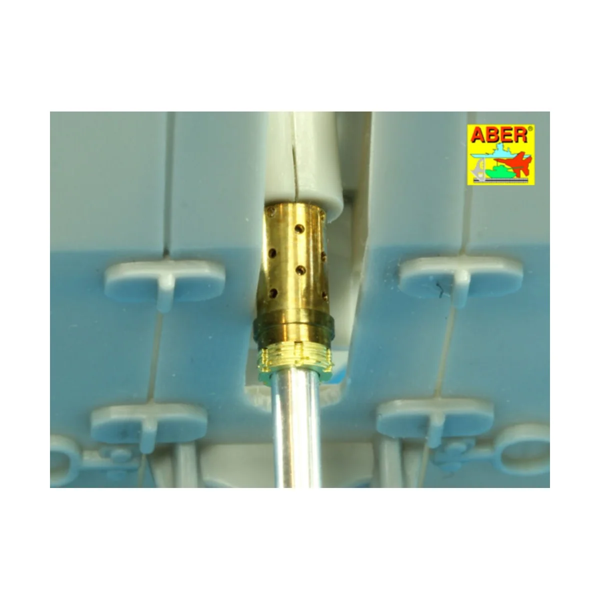 German 3, 7cm Flak 42 Barrel, 1/35 - Aber Models 35 L-107