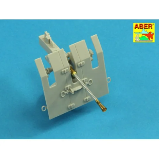 German 3, 7cm Flak 42 Barrel, 1/35 - Aber Models 35 L-107