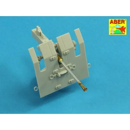 German 3, 7cm Flak 42 Barrel, 1/35 - Aber Models 35 L-107