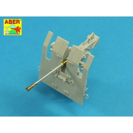 German 3, 7cm Flak 42 Barrel, 1/35 - Aber Models 35 L-107