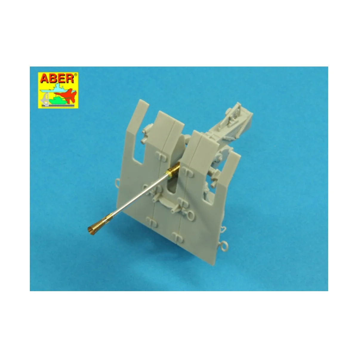 German 3, 7cm Flak 42 Barrel, 1/35 - Aber Models 35 L-107