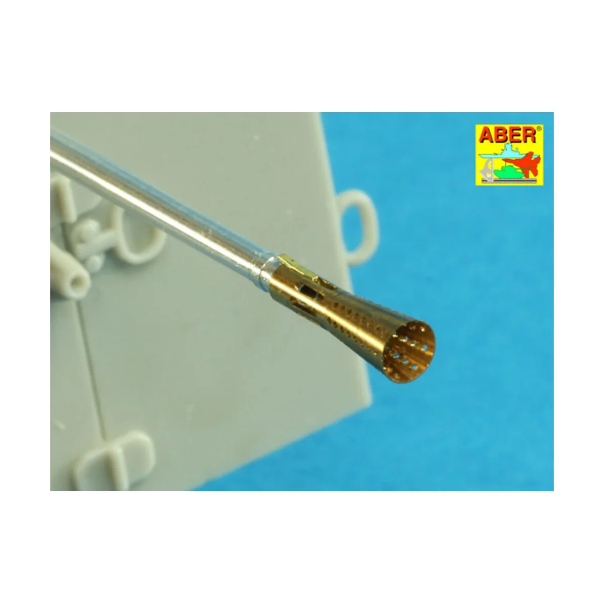 German 3, 7cm Flak 42 Barrel, 1/35 - Aber Models 35 L-107