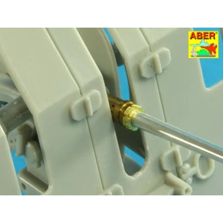 German 3, 7cm Flak 42 Barrel, 1/35 - Aber Models 35 L-107