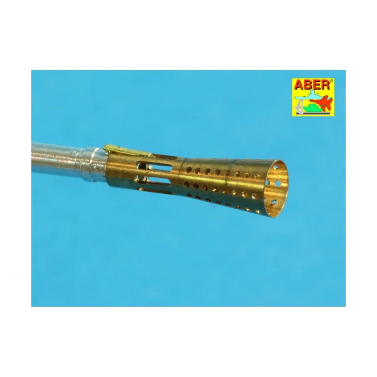 German 3, 7cm Flak 42 Barrel, 1/35 - Aber Models 35 L-107