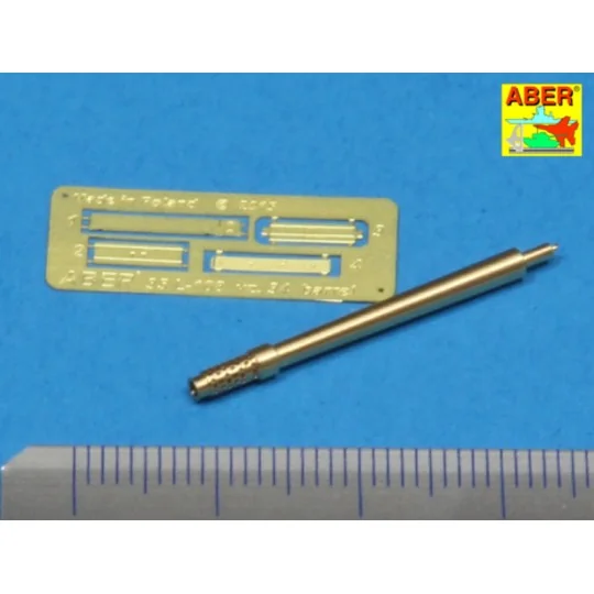 3, 7cm KwK.34(t) or vz. 34 barrel for Pz.35(t) tank, 1/35 - Aber Mo...
