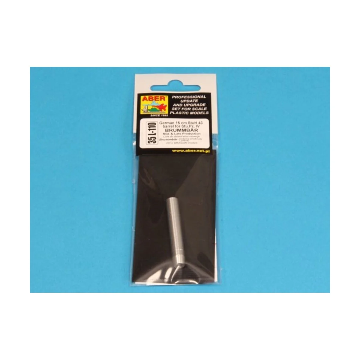 15cm Barrel for BRUMBAR, 1/35 - Aber Models 35 L-110