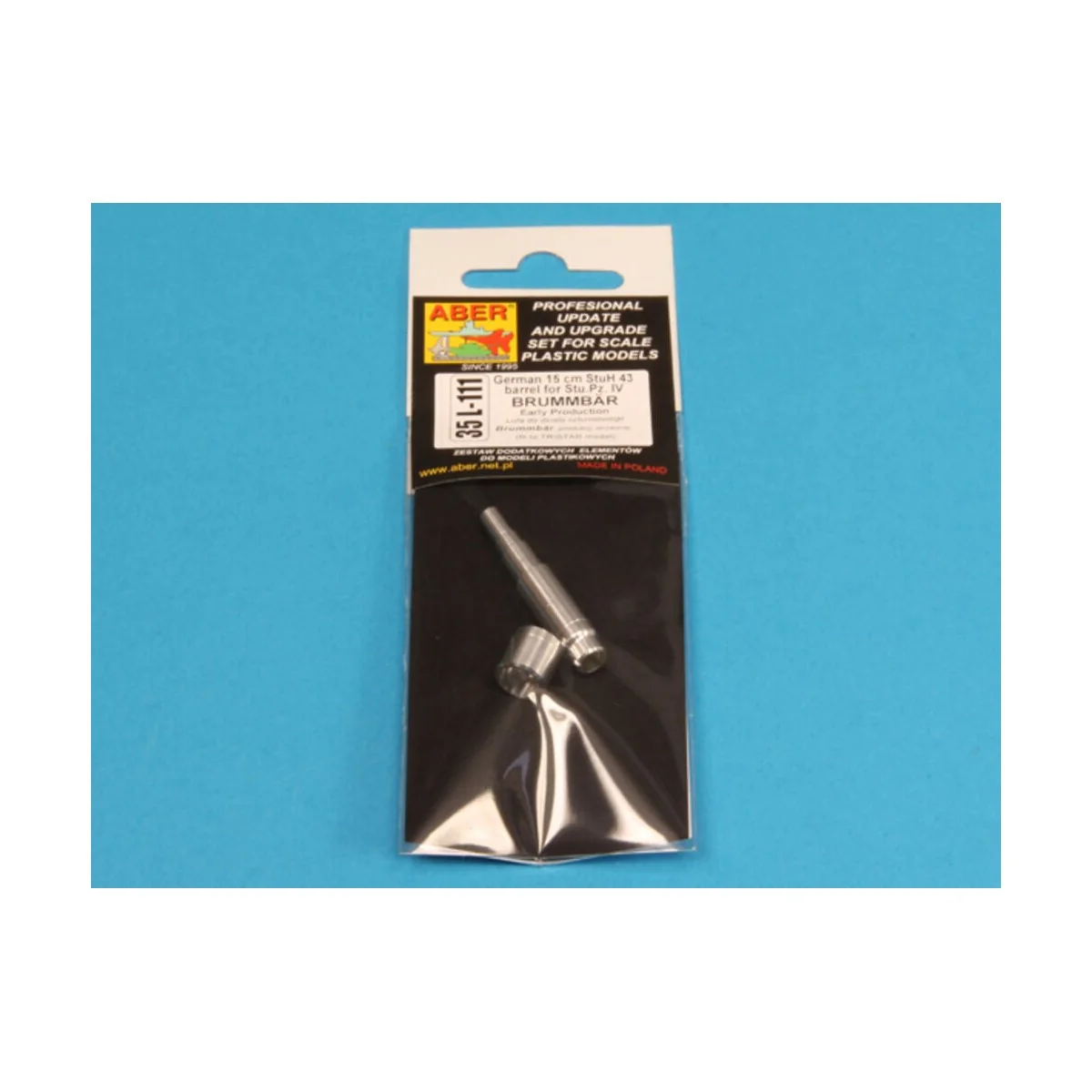 Barrel for BRUMBAR early, 1/35 - Aber Models 35 L-111