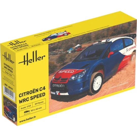 Citroën C4 WRC Speed, 1/43 - Heller 80117